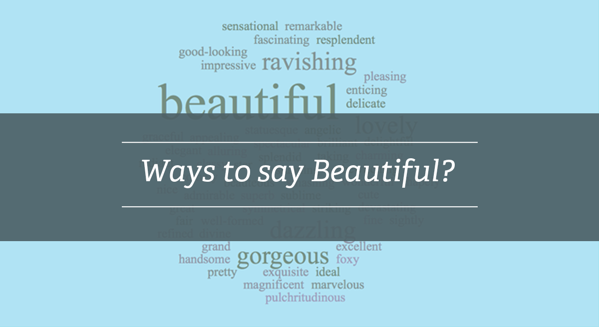 Blogging as a photographer: How many ways can you say beautiful?