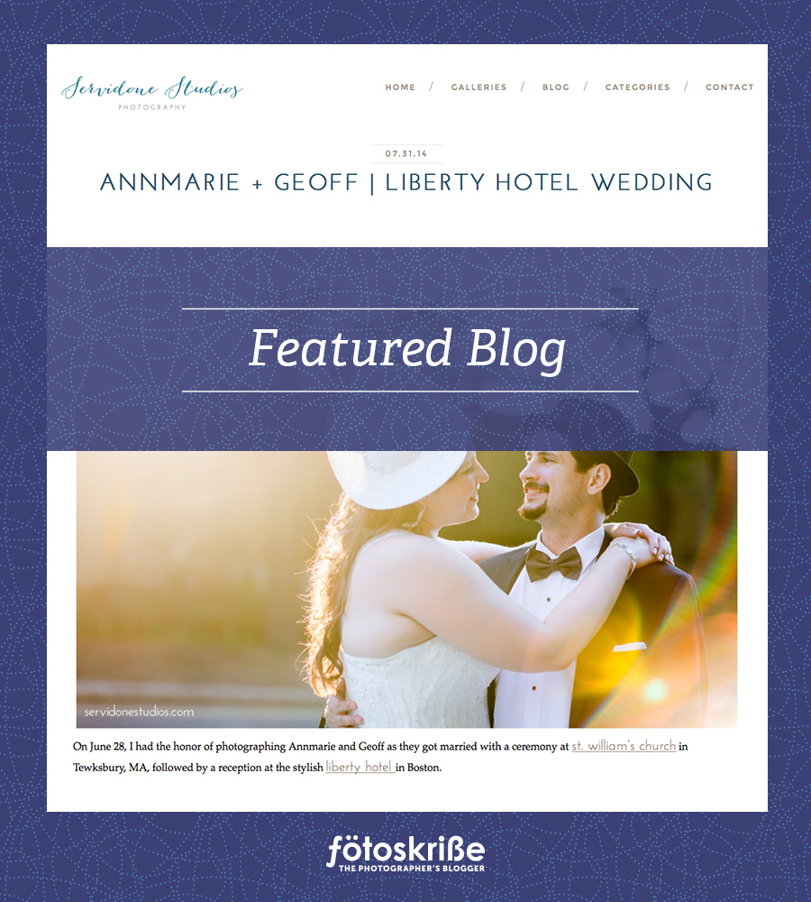 Featured Blog – Servidone Studios – Liberty Hotel Wedding