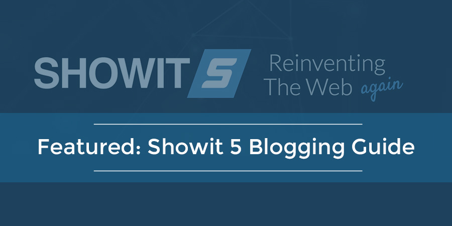 Featured: Showit 5 Blogging Guide