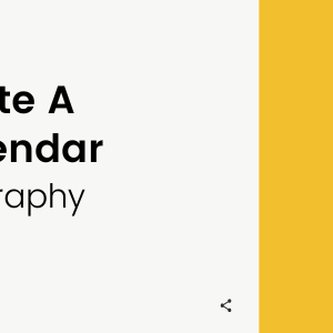 How To Create A Content Calendar For Your Photography Business
